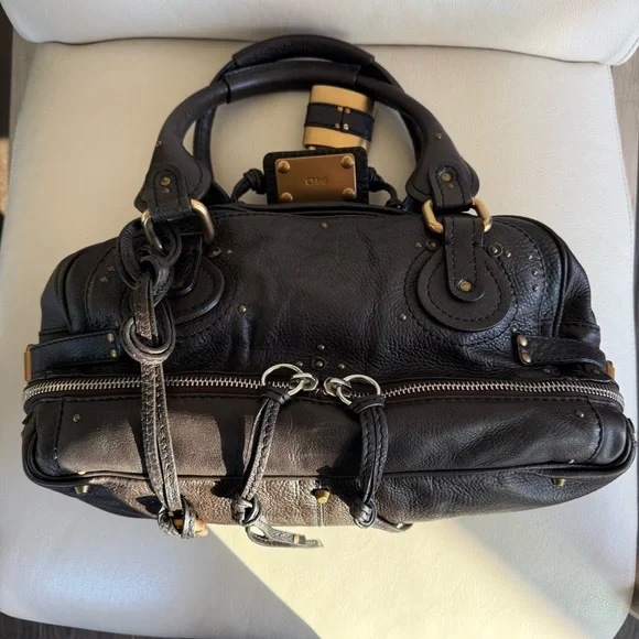 RARE Chloe East / West Double Zippy Paddington Shoulder Bag - Picture 2 of 16
